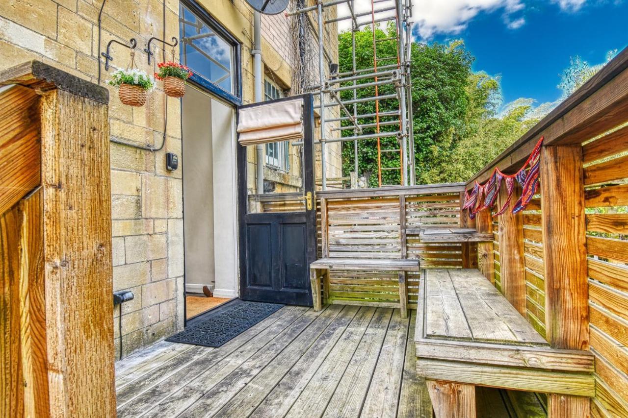 2 Bedroom Apartment In Bath City Centre With Garden & Free Parking Exteriér fotografie